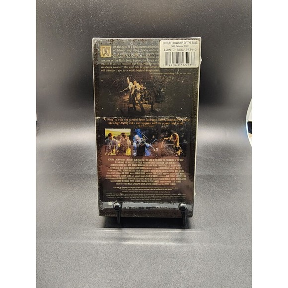The Lord of the Rings The Fellowship of the Ring (VHS) FACTORY SEALED Watermark - Picture 7 of 11